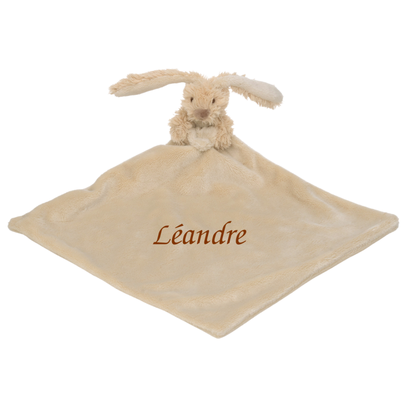  - richie lapin - peluche avec beige 40 cm 